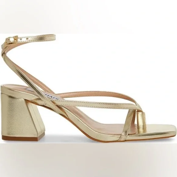 Steve Madden | Metallic Gold “Alaina”Heels - Picture 5 of 9